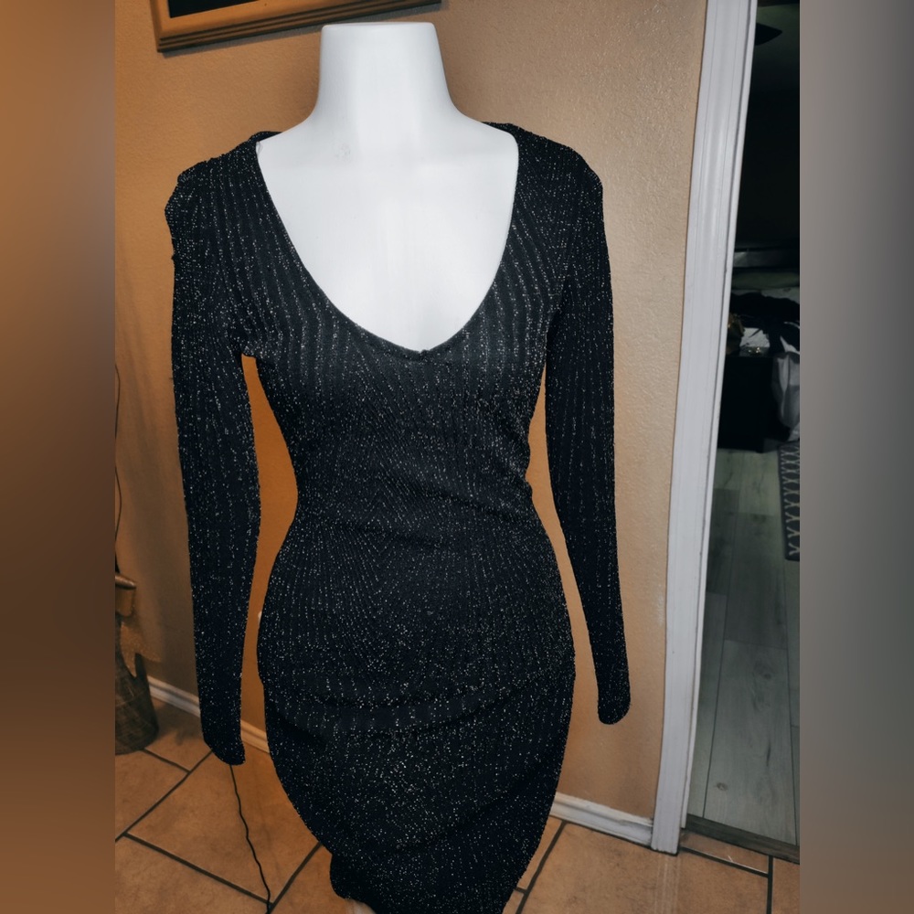 Black Midi dress
